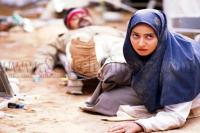 فاطمه صامتی در نمایی از فیلم « مردی شبیه باران»