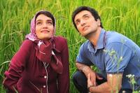 نمایی از محمدرضا فروتن و میترا حجار در فیلم