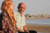 مهدی فقیه و افسر اسدی در نمایی از فیلم «تا آمدن احمد»