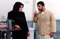 پژمان بازغی و لادن مستوفی در نمایی از فیلم «تارا و تب توت فرنگی»