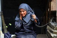 سیما خضرآبادی در نمایی از فیلم «کودک و فرشته»