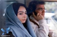 بهزاد خداویسی و ماهایا پطروسیان در نمایی از فیلم «قاصدک»